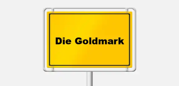 Die Goldmark – 1 deutsche Mark Goldmünze