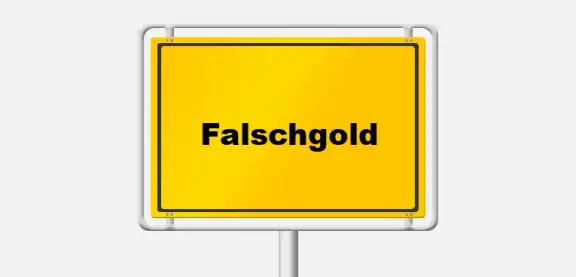 Was sind Ihre Möglichkeiten, wenn Sie Falschgold gekauft haben?