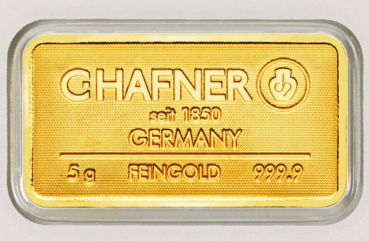 Auch 50g Feingold können Sie bei uns kaufen