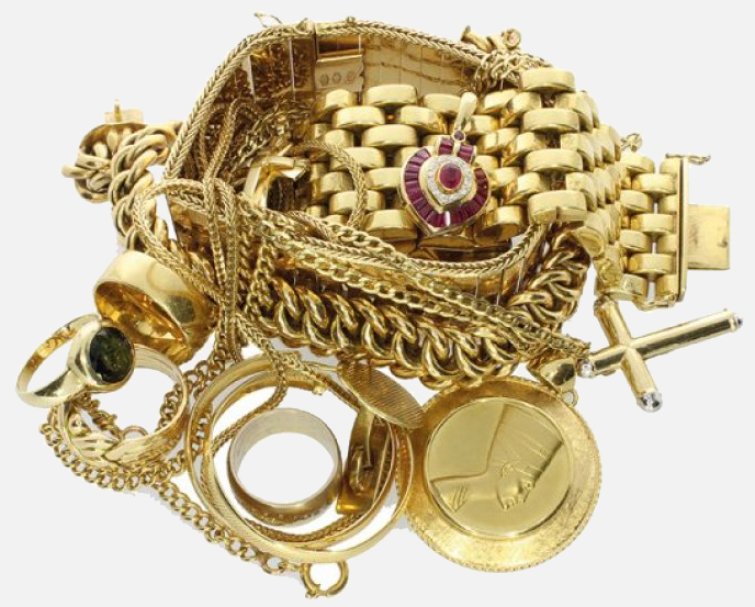 Gold online verkaufen per Post verschicken Schmuck